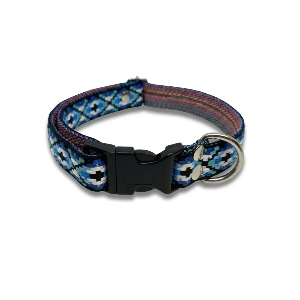 collar-babyblue-perro-artesanal-mexicano-tela-resistente-mexico collar-babyblue-perro-artesanal-mexicano-tela-resistente-mexico