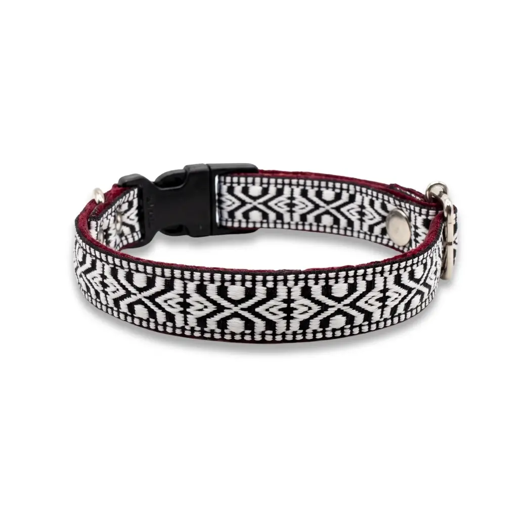 collar-bicolor-perro-artesanal-mexicano-tela-resistente-mexico collar-bicolor-perro-artesanal-mexicano-tela-resistente-mexico