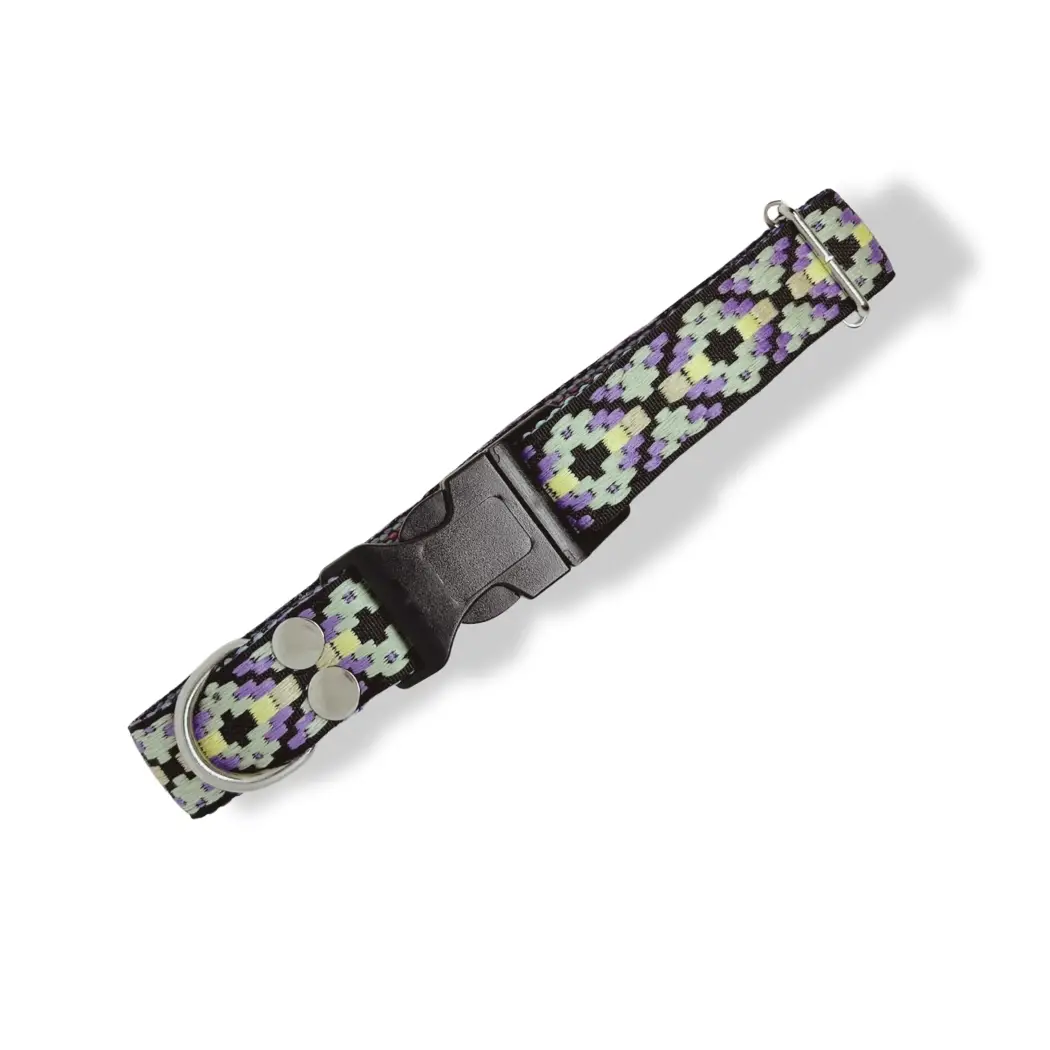 collar-lila-broche-perro-artesanal-mexicano-tela-resistente-mexico collar-lila-broche-perro-artesanal-mexicano-tela-resistente-mexico