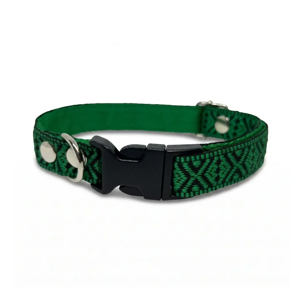 collar-verde-hermoso-perro-artesanal-mexicano-tela-resistente-mexico collar-verde-hermoso-perro-artesanal-mexicano-tela-resistente-mexico